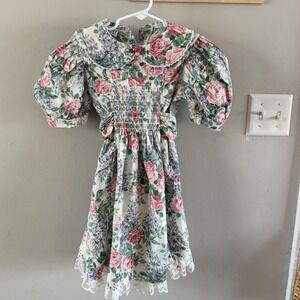 Vintage Cottagecore prairie youngland dress